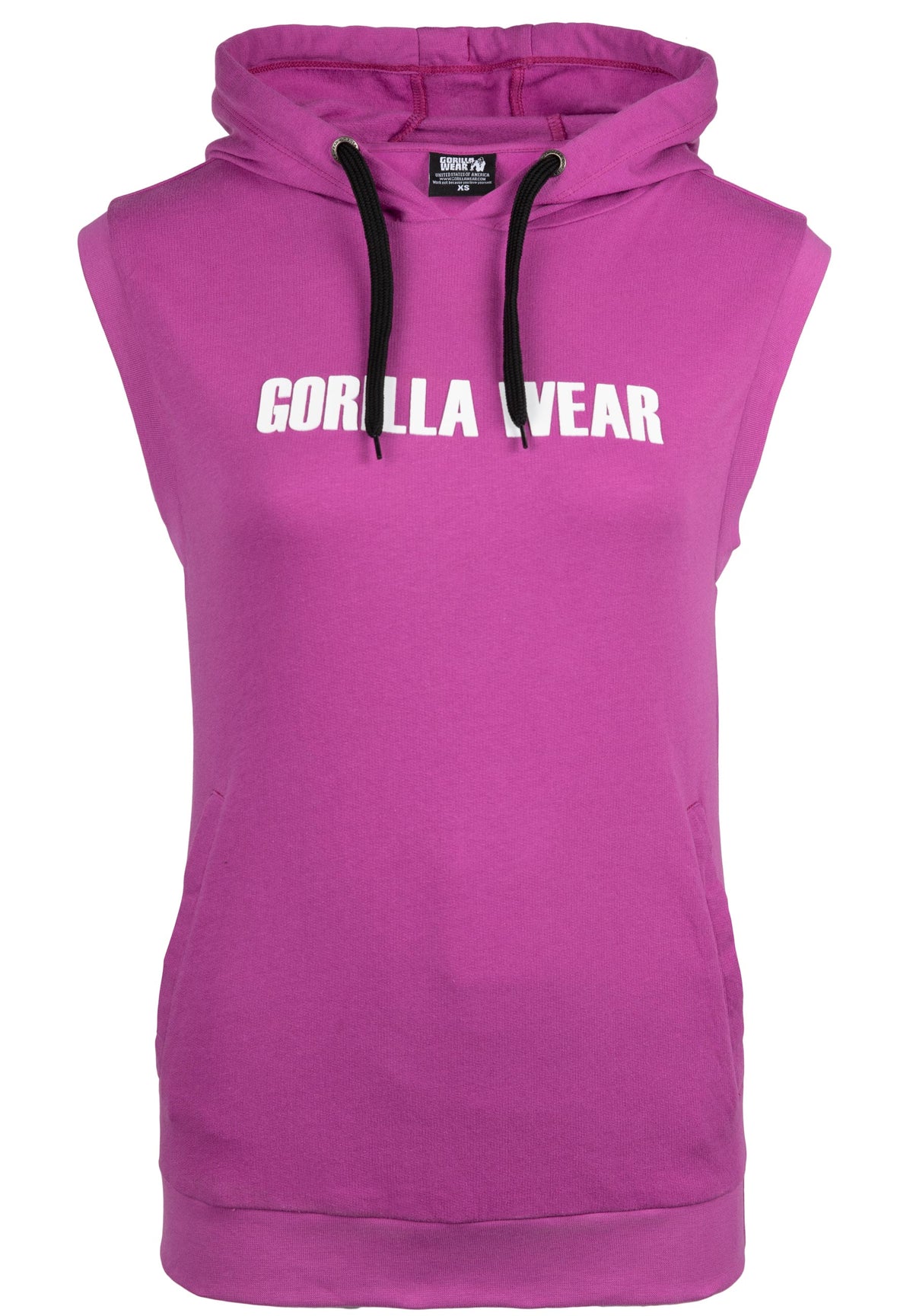 Gorilla Wear Virginia Sleeveless Hoodie, pink