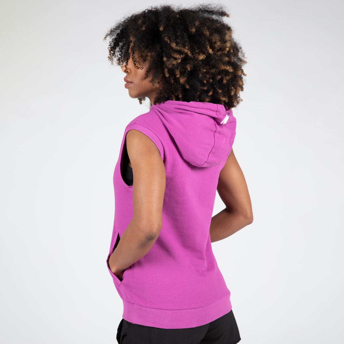 Gorilla Wear Virginia Sleeveless Hoodie, pink