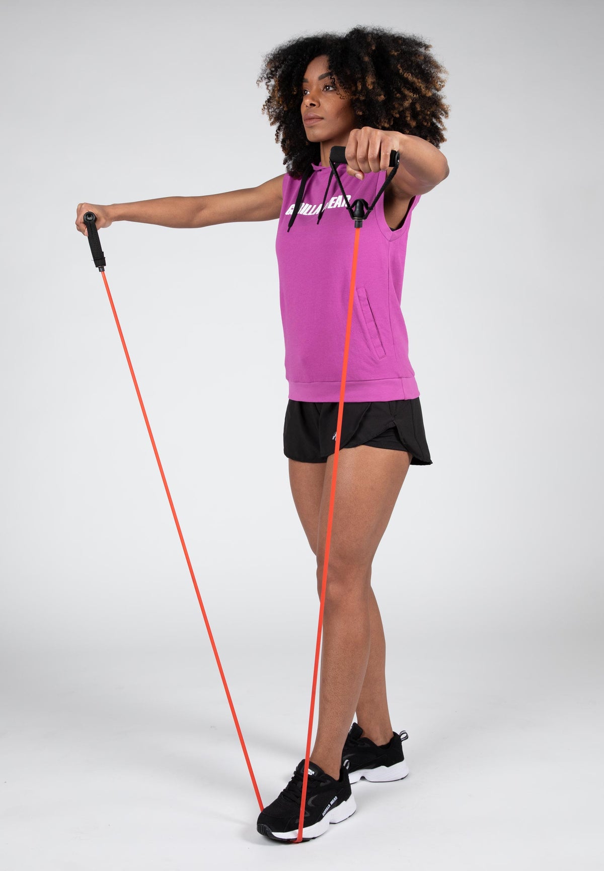 Gorilla Wear Virginia Sleeveless Hoodie, pink
