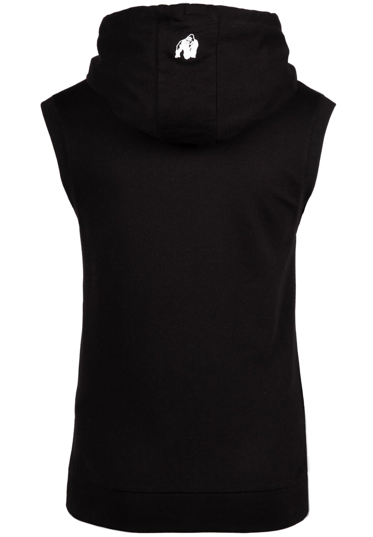 Gorilla Wear Virginia Sleeveless Hoodie, black
