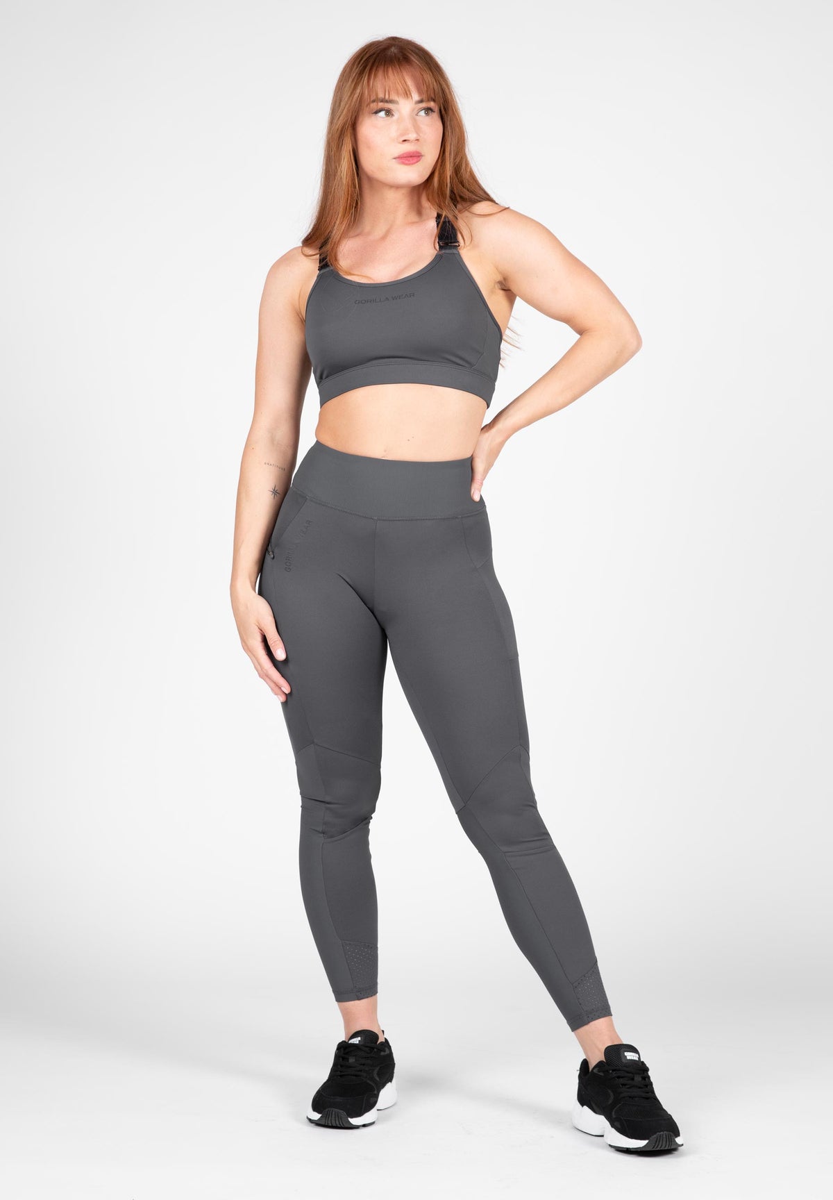 Gorilla Wear Monroe Sports Bra, grey