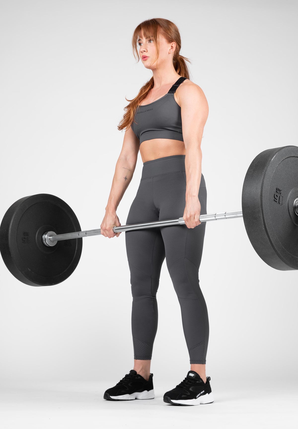 Gorilla Wear Monroe Sports Bra, grey