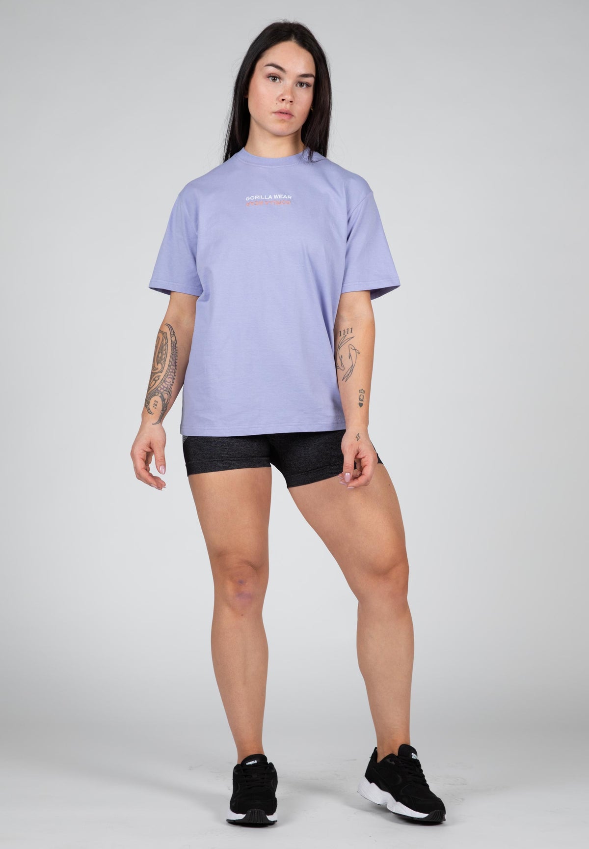 Gorilla Wear Medina Oversized T-Shirt, lilac