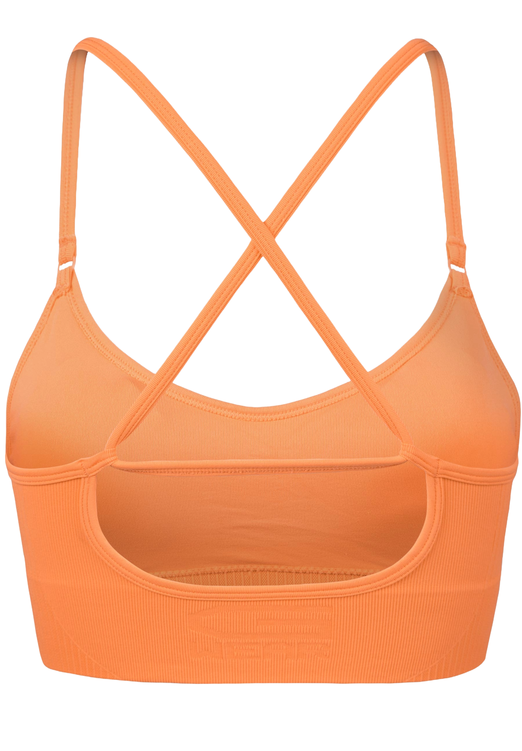 Gorilla Wear Olivia Seamless Sports Bra, peach