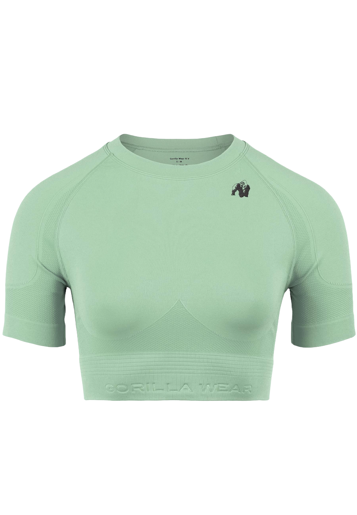 Gorilla Wear Whitney Seamless Crop Top, green