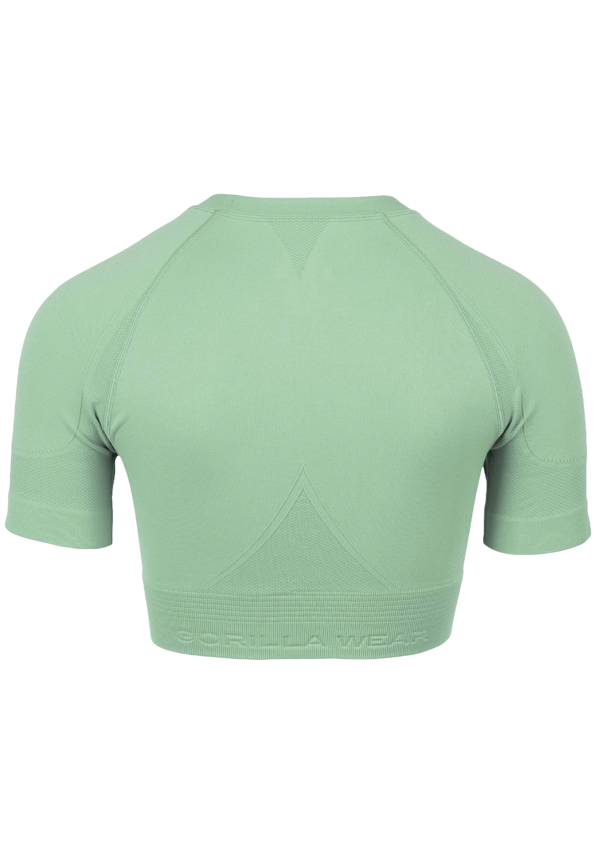Gorilla Wear Whitney Seamless Crop Top, green
