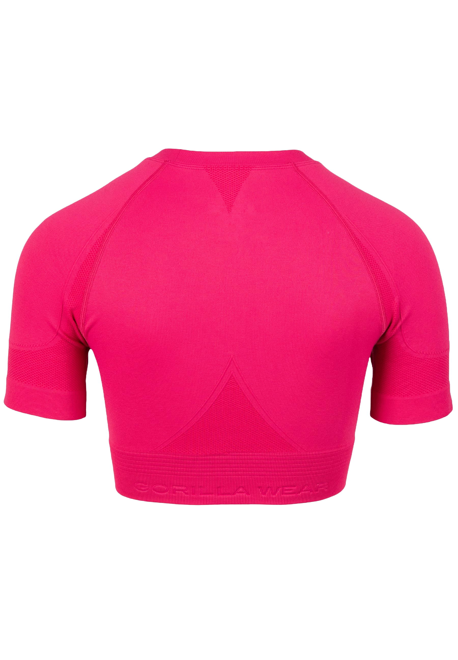 Gorilla Wear Whitney Seamless Crop Top, pink