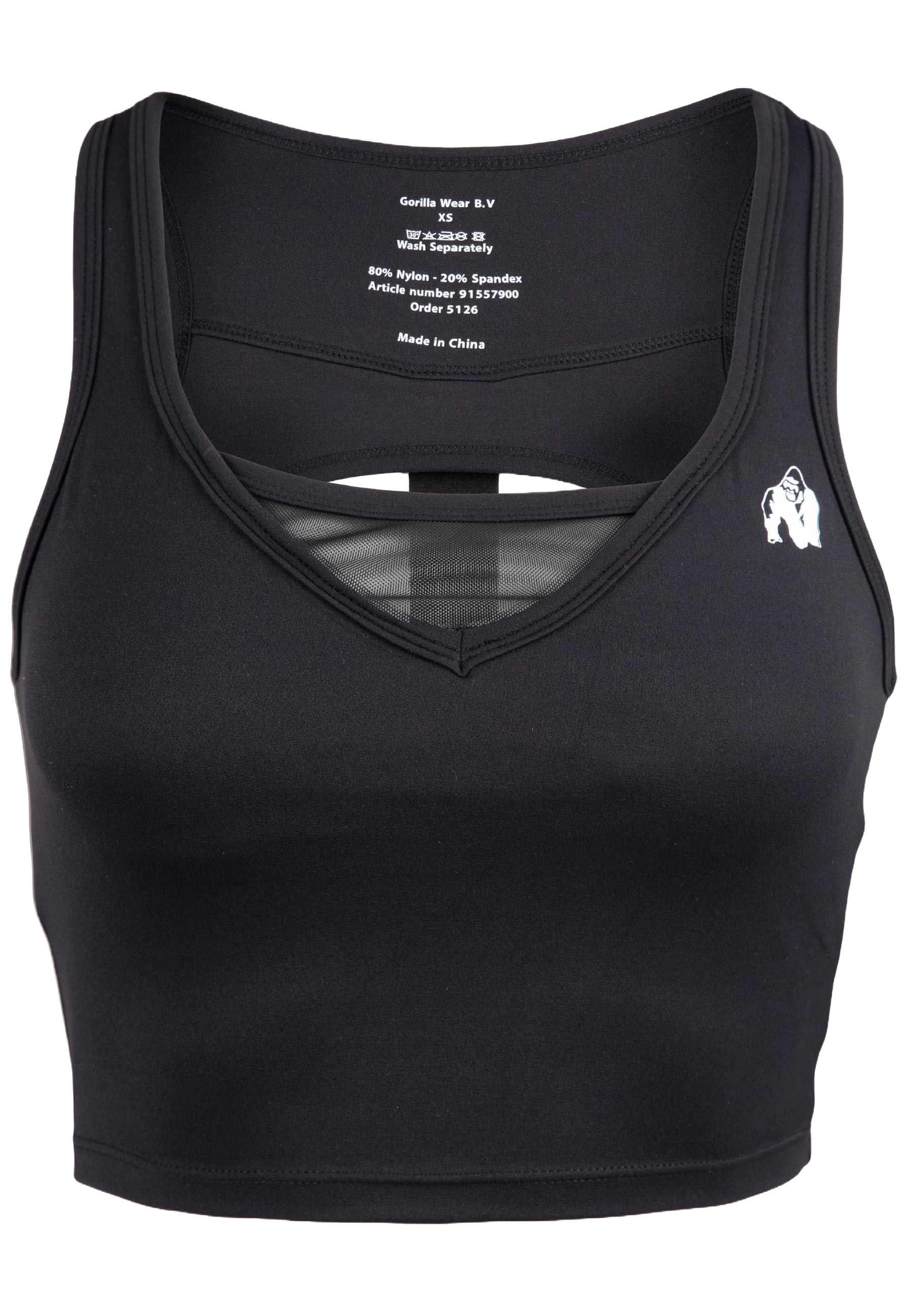 Gorilla Wear Willow Tank Top, black