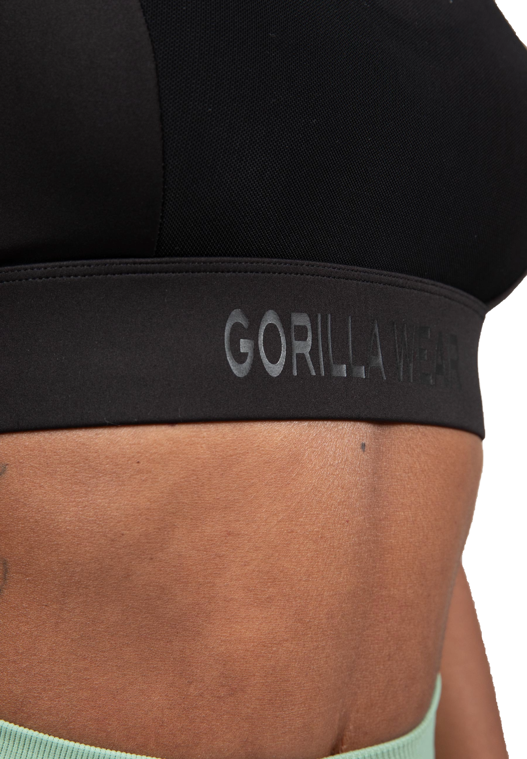 Gorilla Wear Riley High Support Sports Bra, black