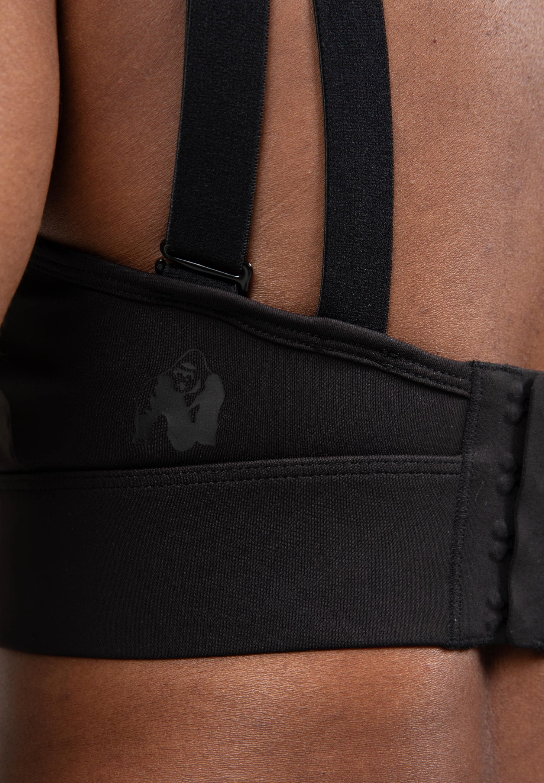 Gorilla Wear Riley High Support Sports Bra, black