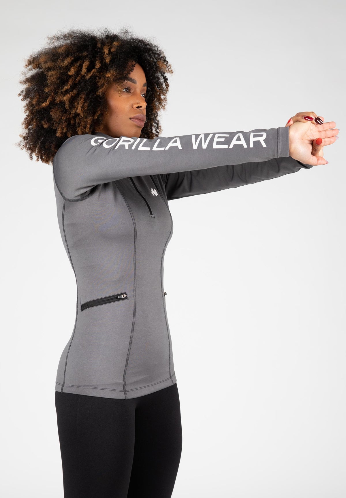 Gorilla Wear Peyton Long Sleeve, grey
