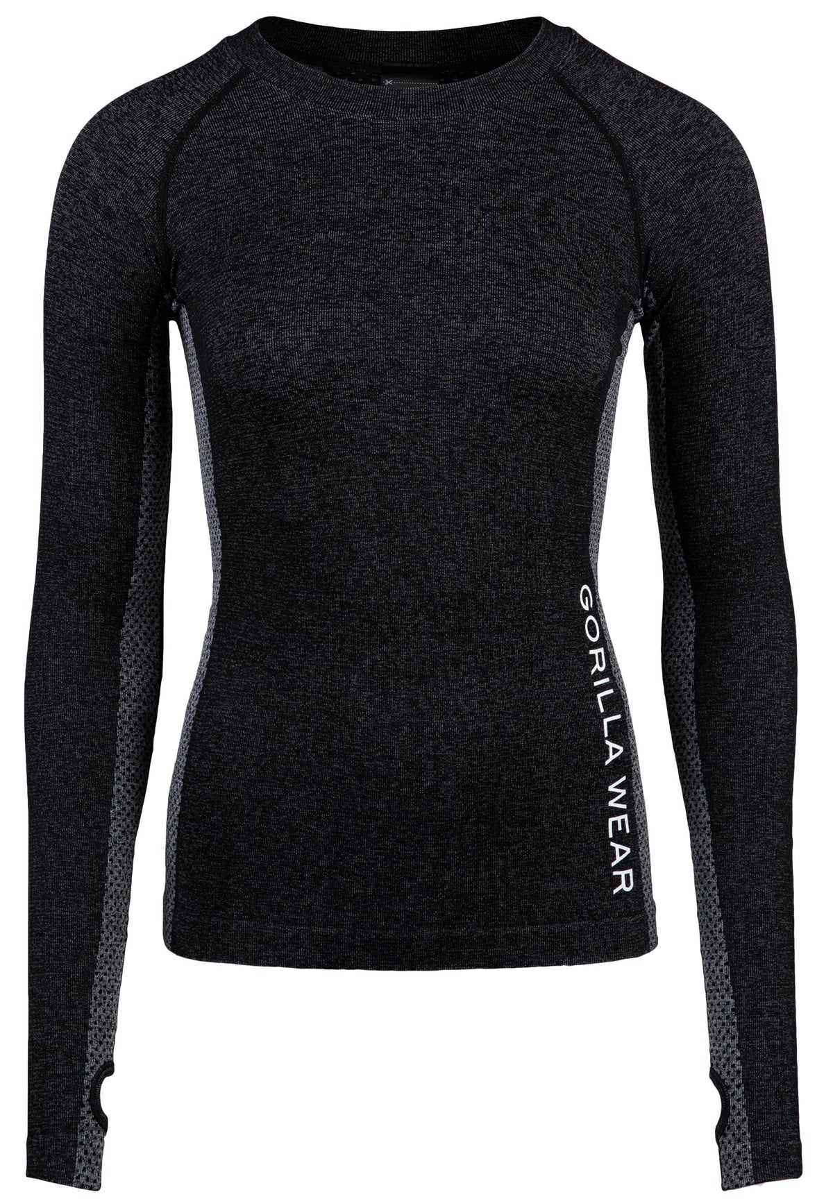 Gorilla Wear Selah Seamless Long Sleeve, black