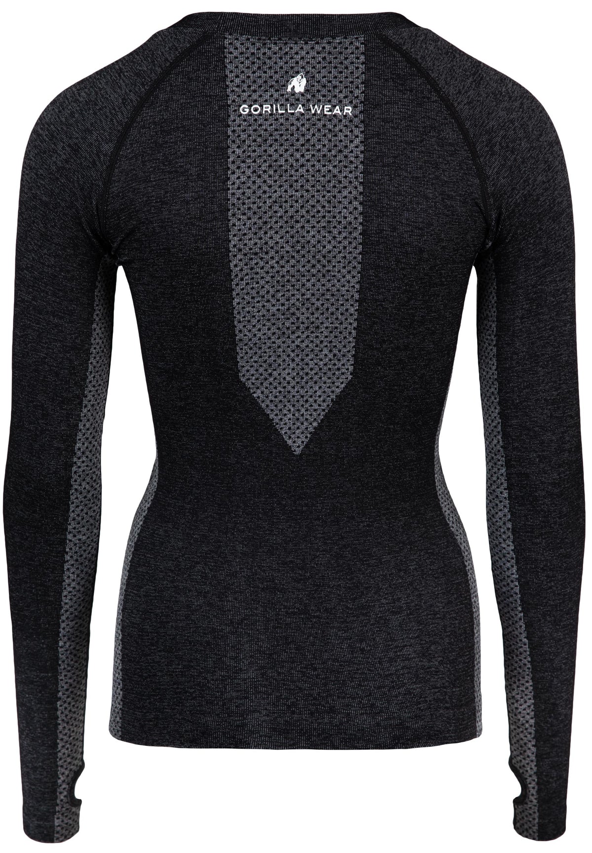 Gorilla Wear Selah Seamless Long Sleeve, black
