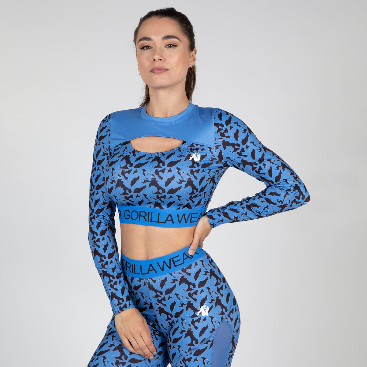 Gorilla Wear Osseo Long Sleeve, blue