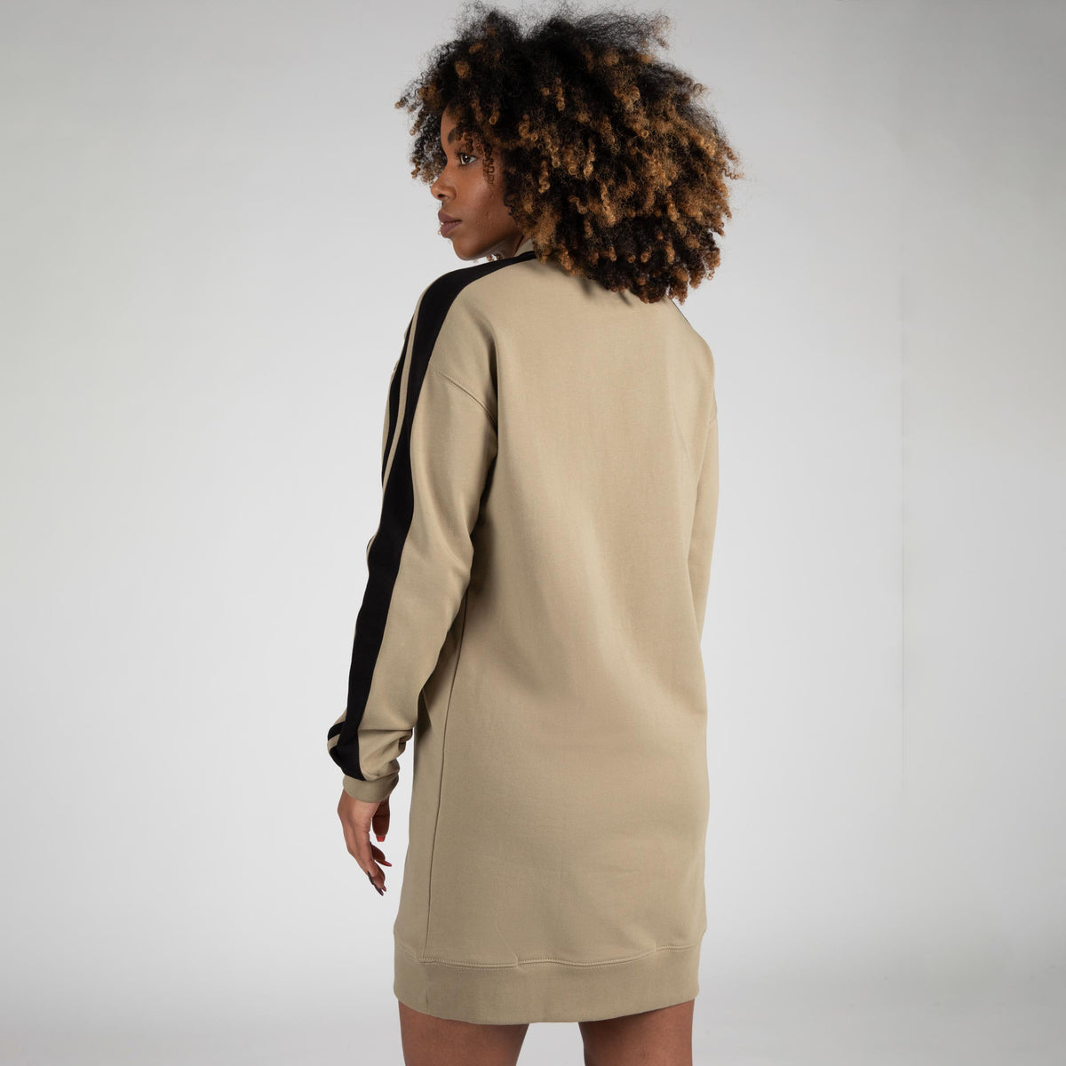 Gorilla Wear Isabella Sweatshirt Dress, beige