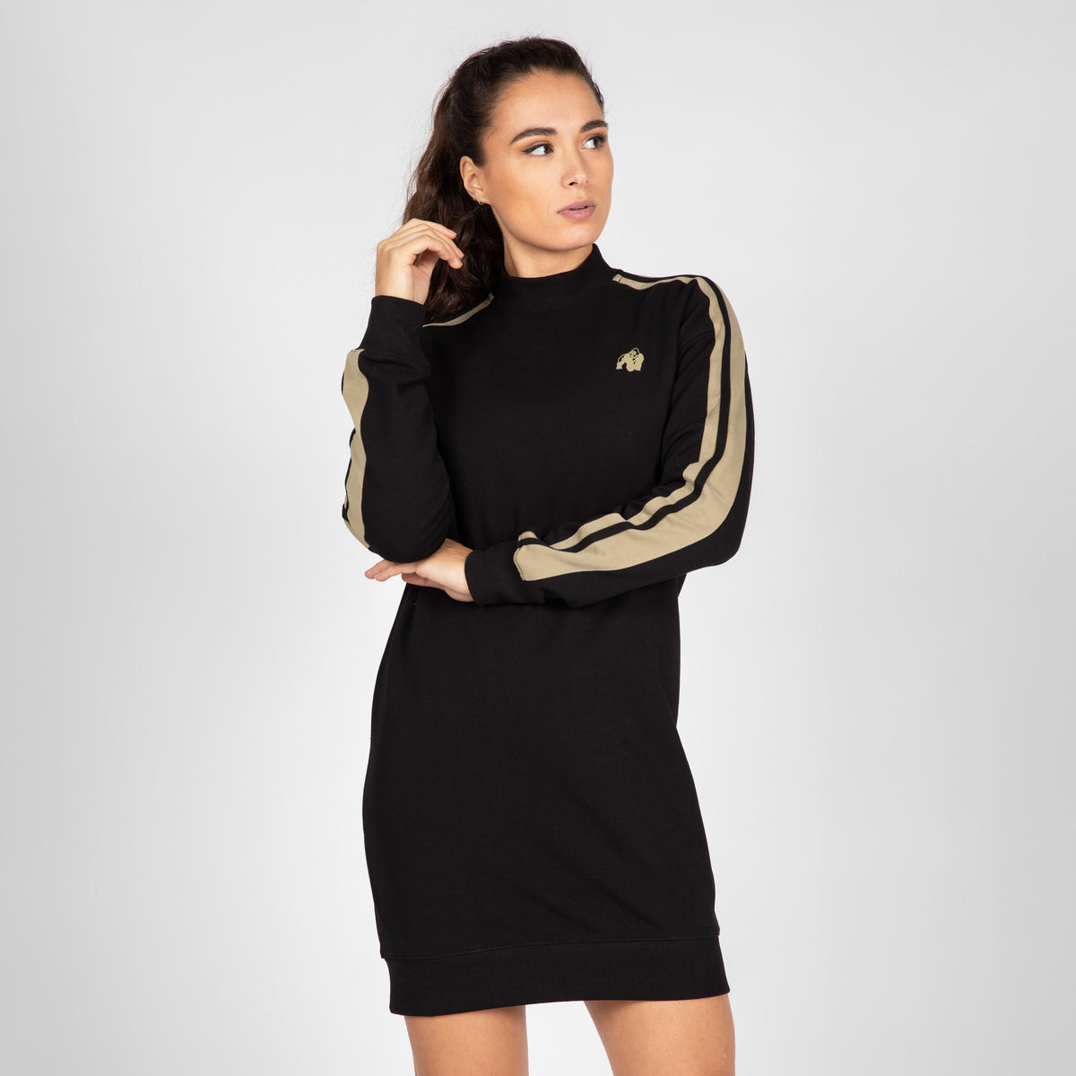 Gorilla Wear Isabella Sweatshirt Dress, black