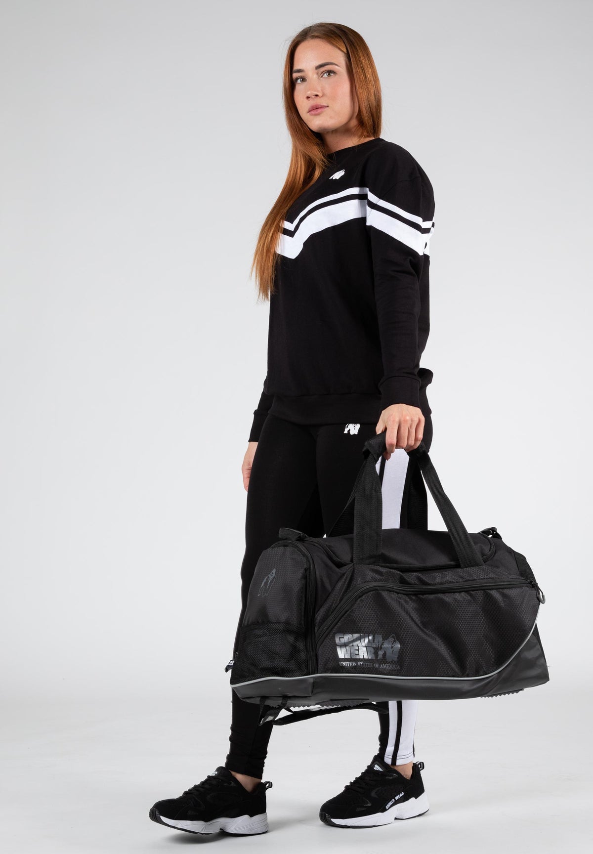 Gorilla Wear Hailey Oversized Sweatshirt, black