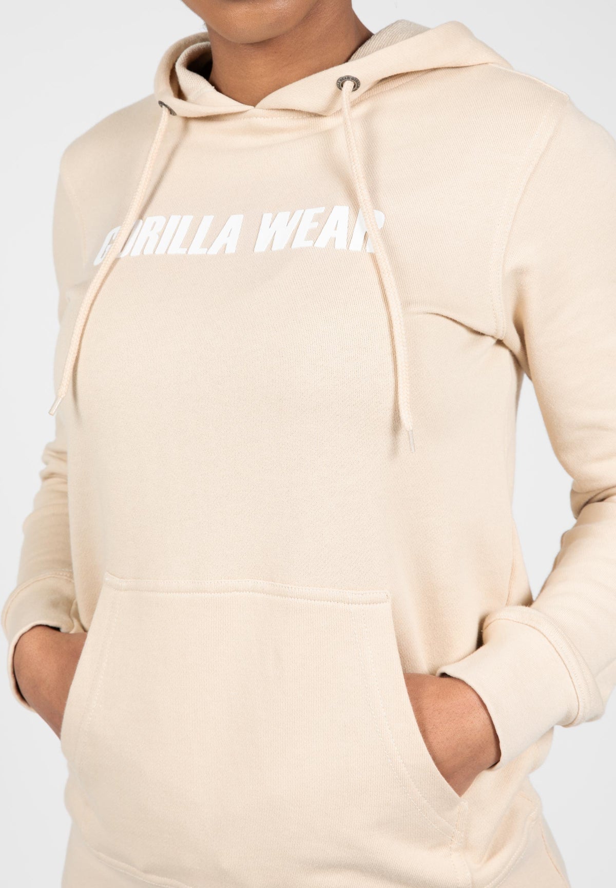 Gorilla Wear Charlotte Hoodie, beige