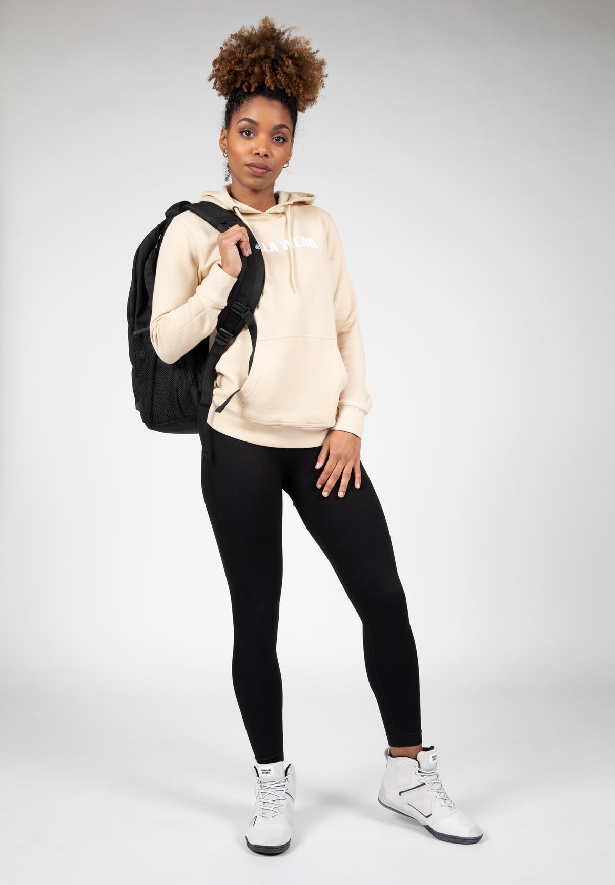 Gorilla Wear Charlotte Hoodie, beige
