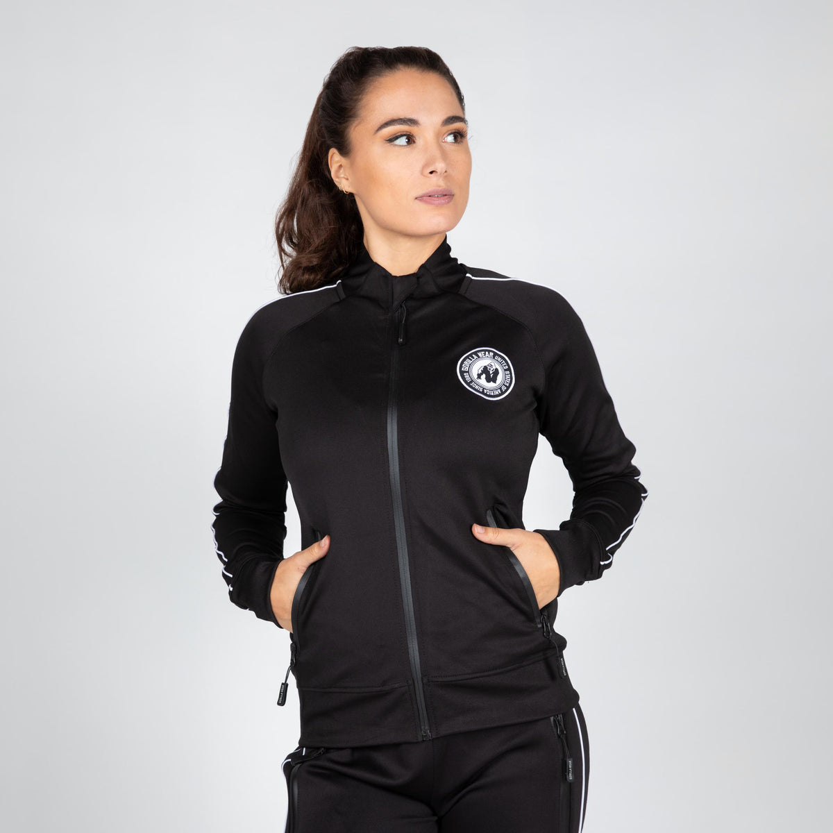 Gorilla Wear Montana Track Jacket, black