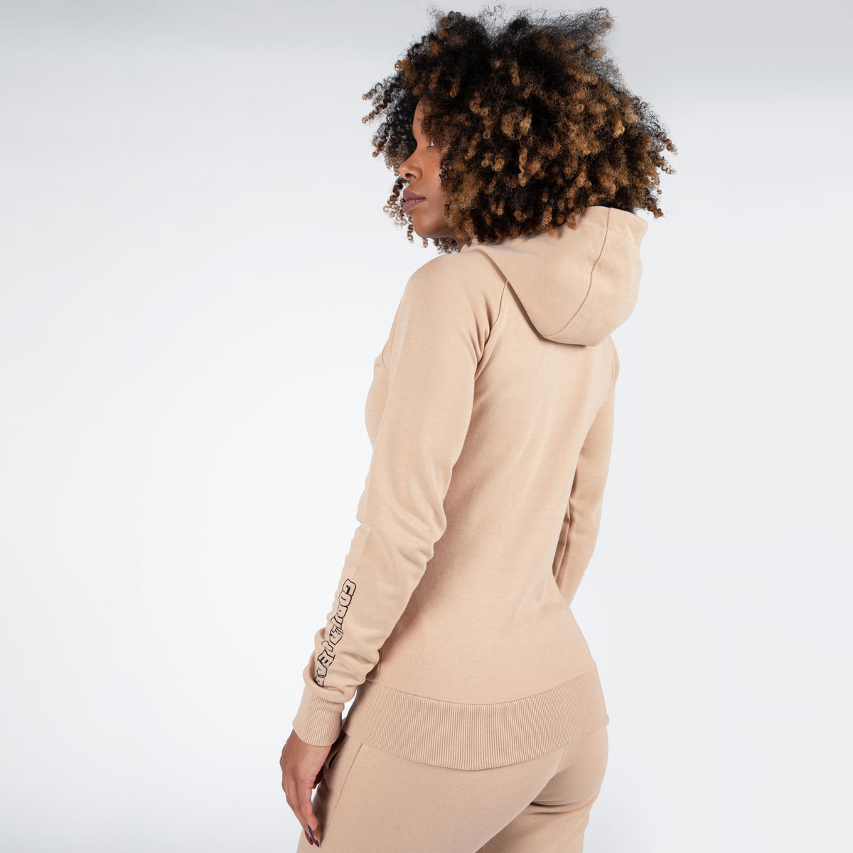 Gorilla Wear Marion Zipped Hoodie, beige