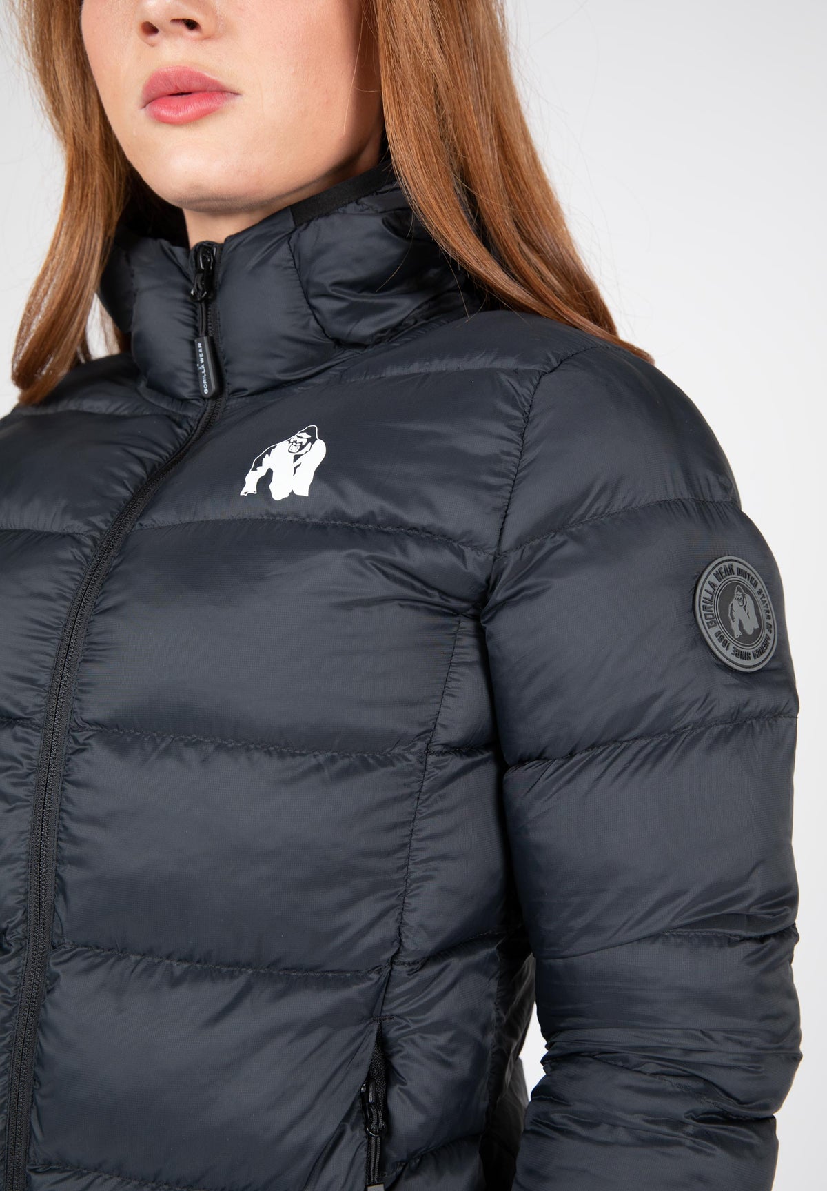 Gorilla Wear Rachel Puffer Jacket, black