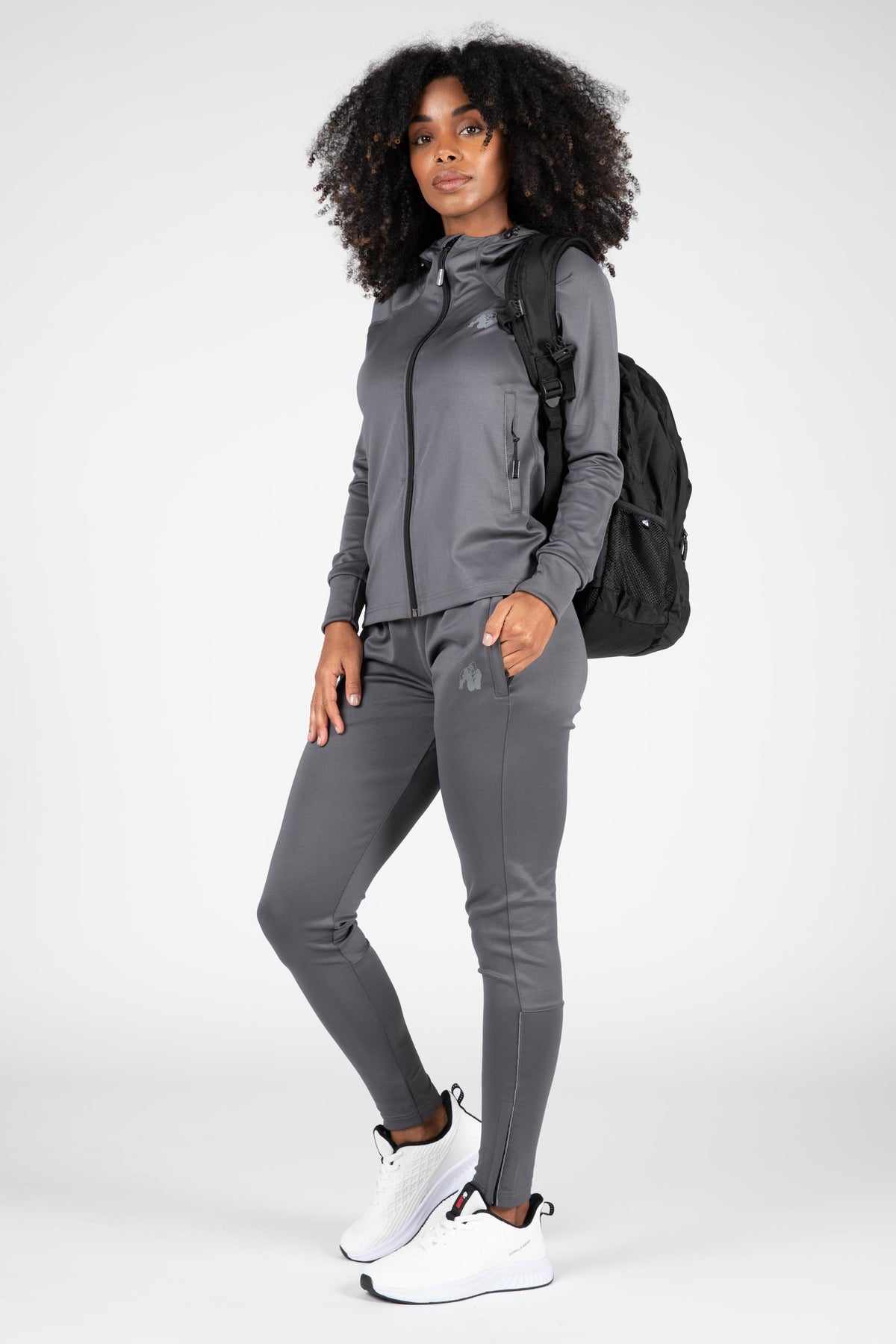 Gorilla Wear Halsey Track Jacket, grey