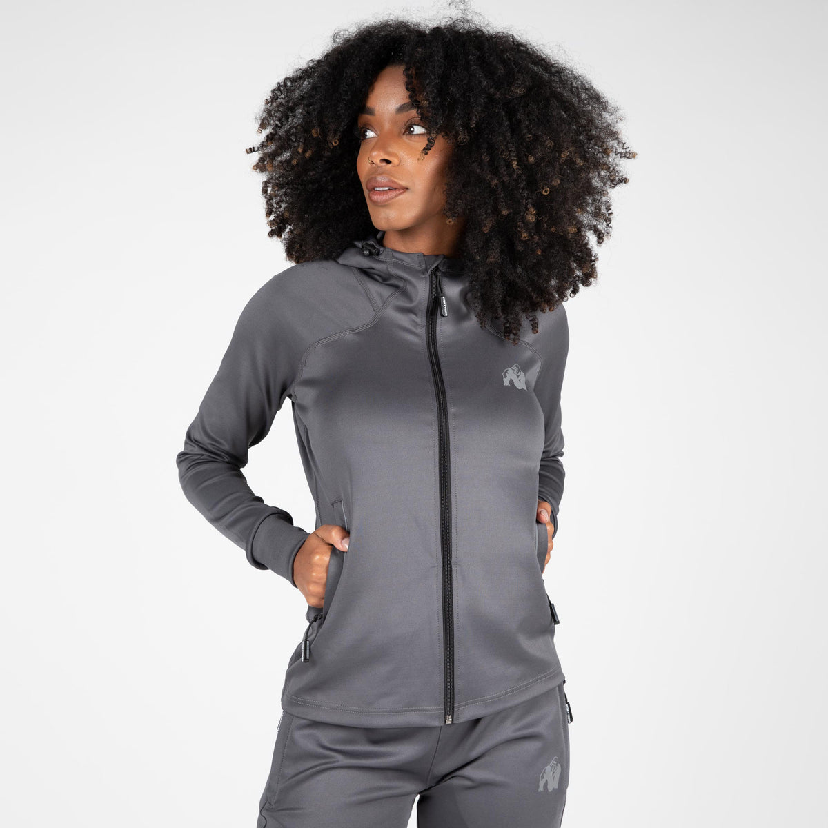 Gorilla Wear Halsey Track Jacket, grey