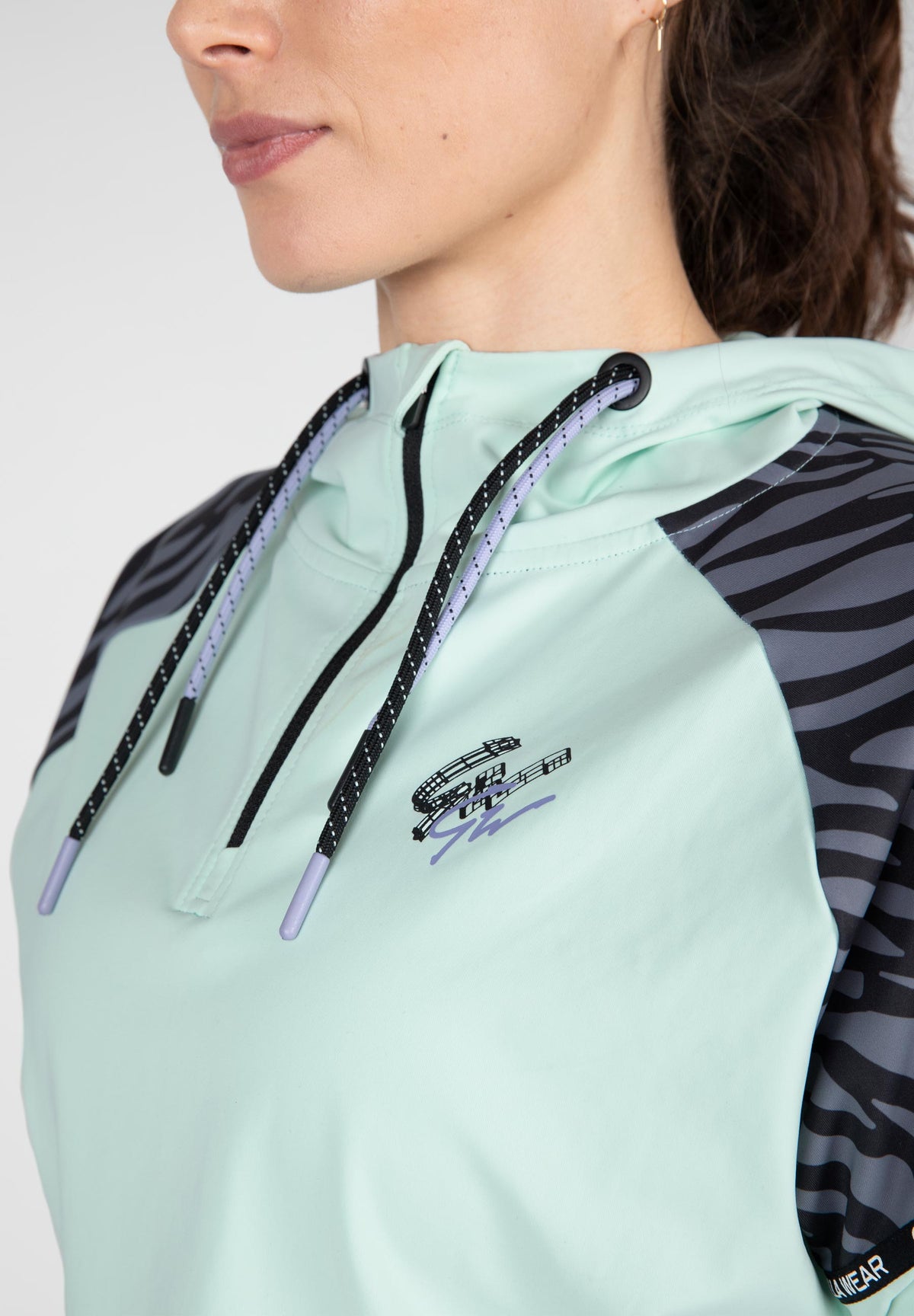 Gorilla Wear Zion Cropped Hoodie, green