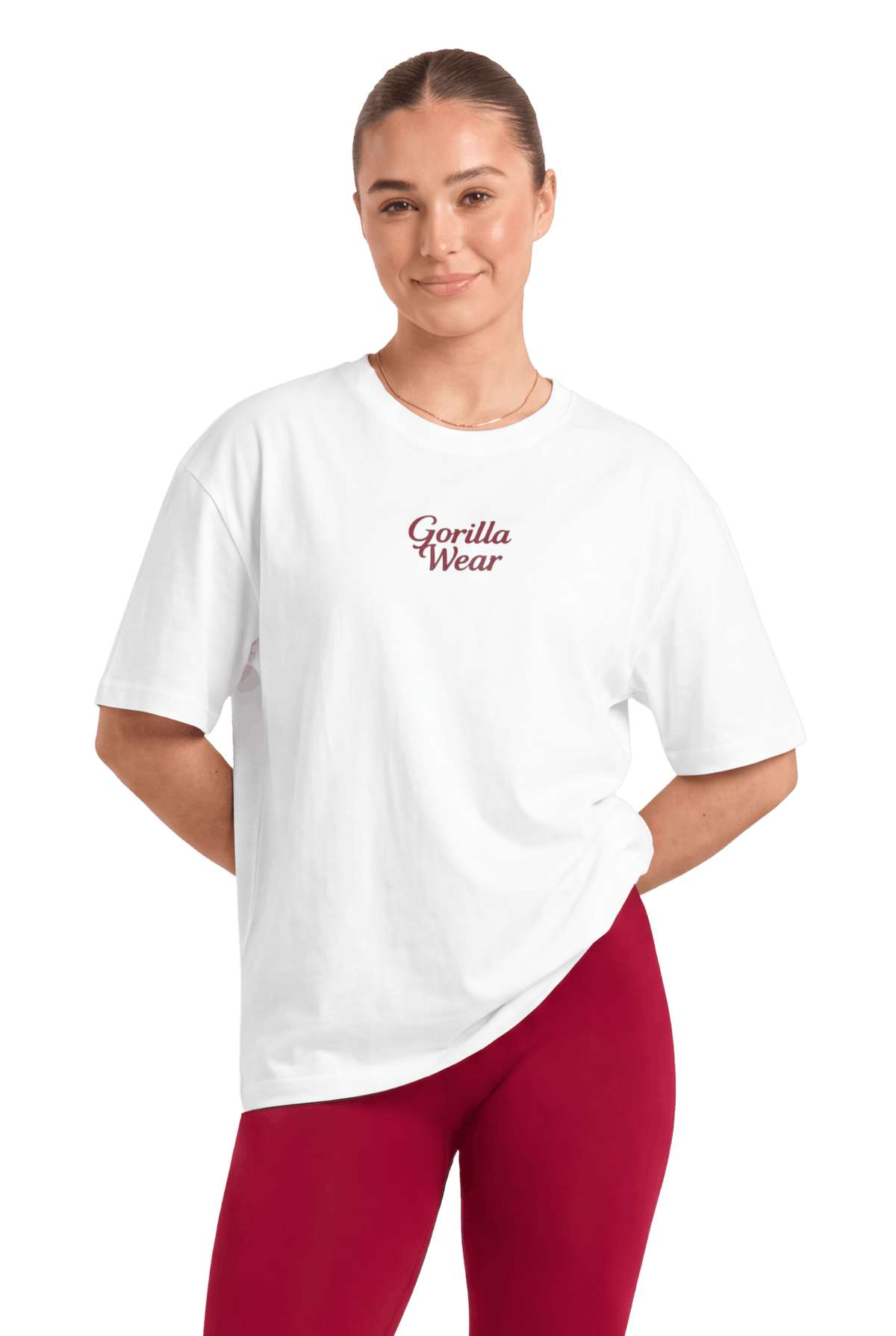 Gorilla Wear Vienna Oversized T-Shirt, white