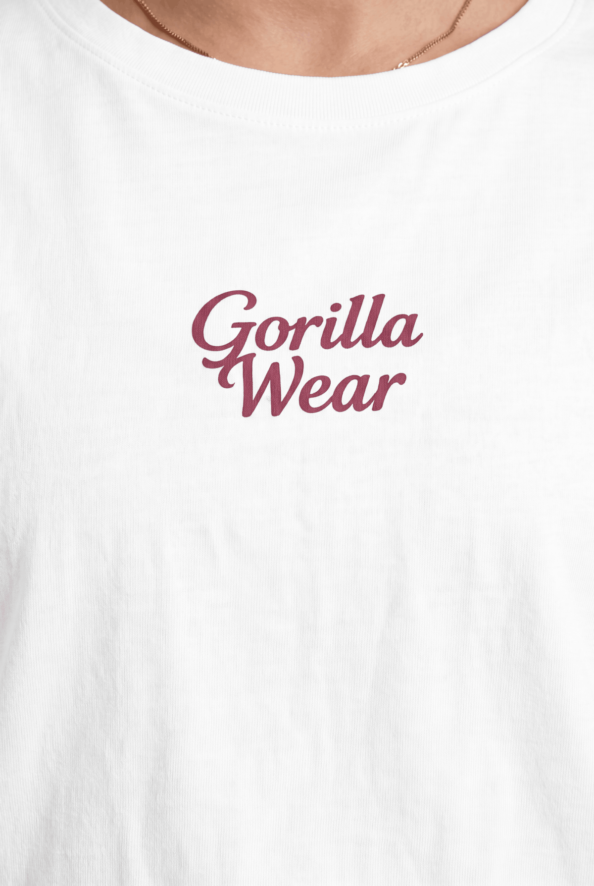 Gorilla Wear Vienna Oversized T-Shirt, white