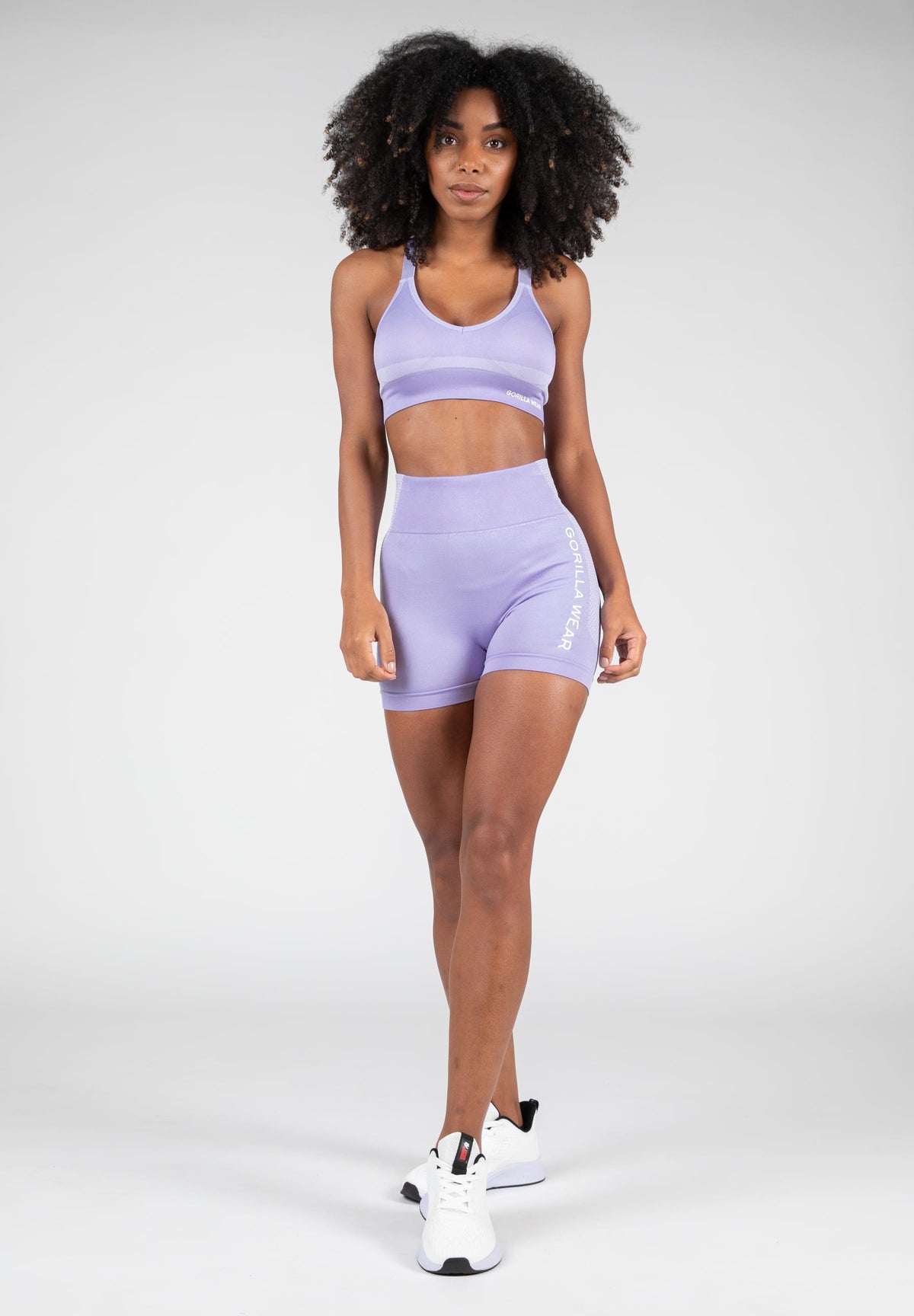 Gorilla Wear Selah Seamless Shorts, lilac