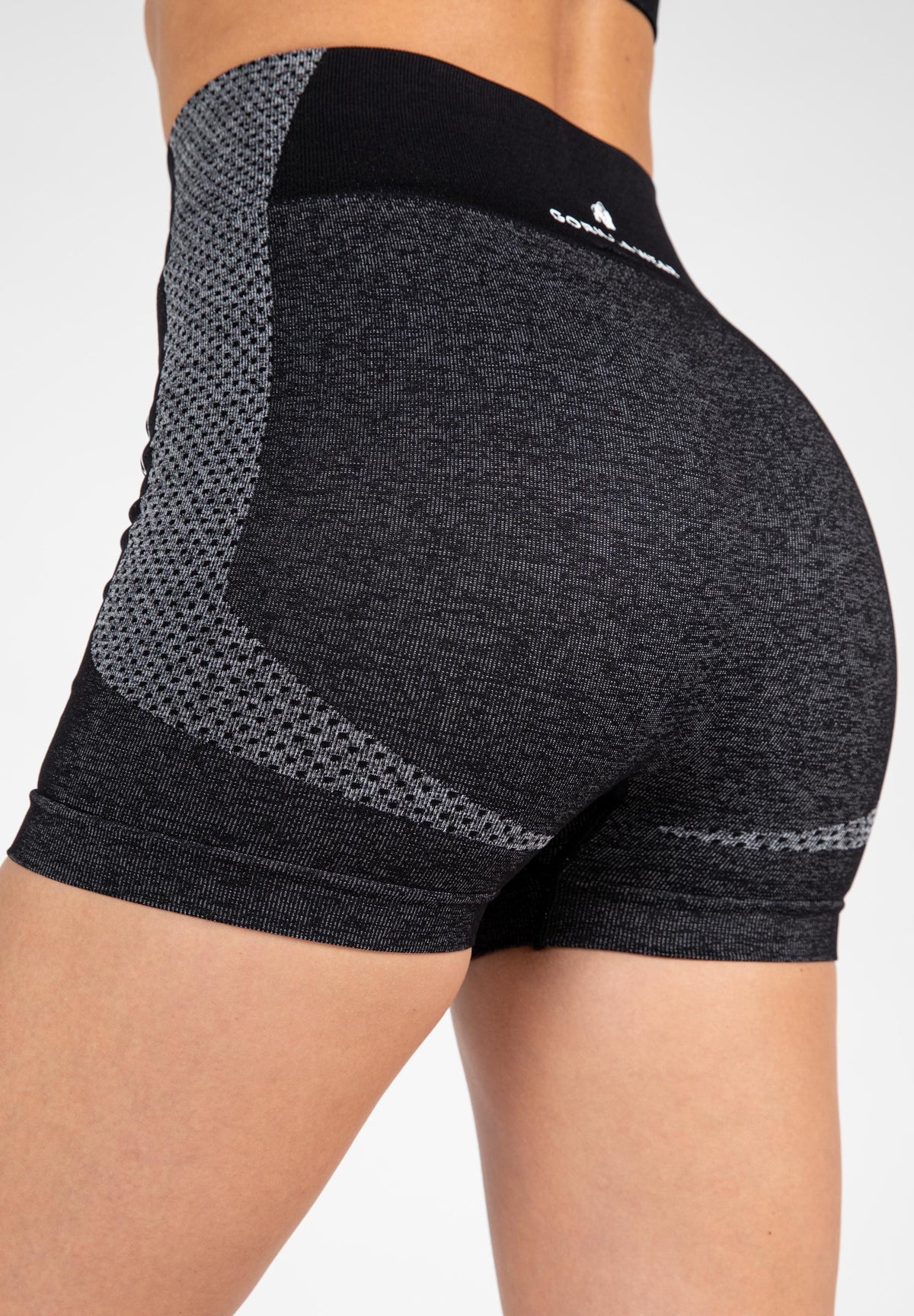 Gorilla Wear Selah Seamless Shorts, black