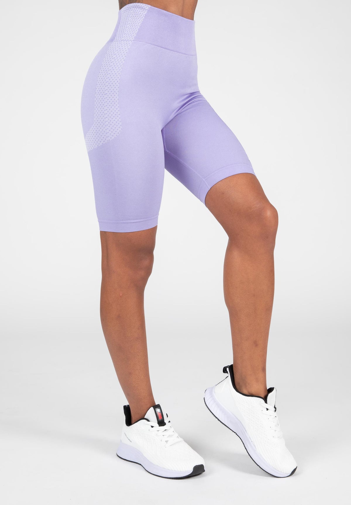 Gorilla Wear Selah Seamless Cycling Shorts, lilac