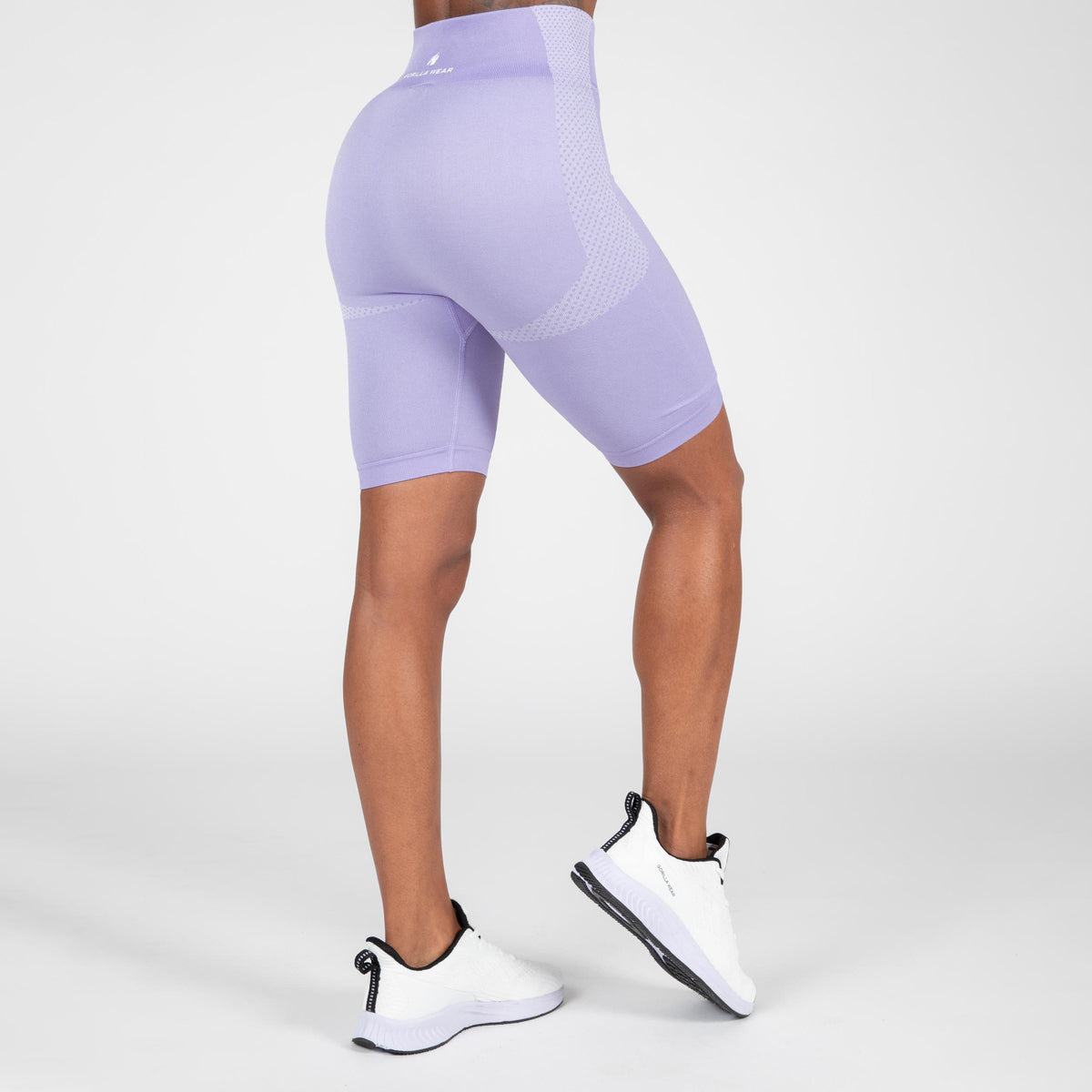 Gorilla Wear Selah Seamless Cycling Shorts, lilac