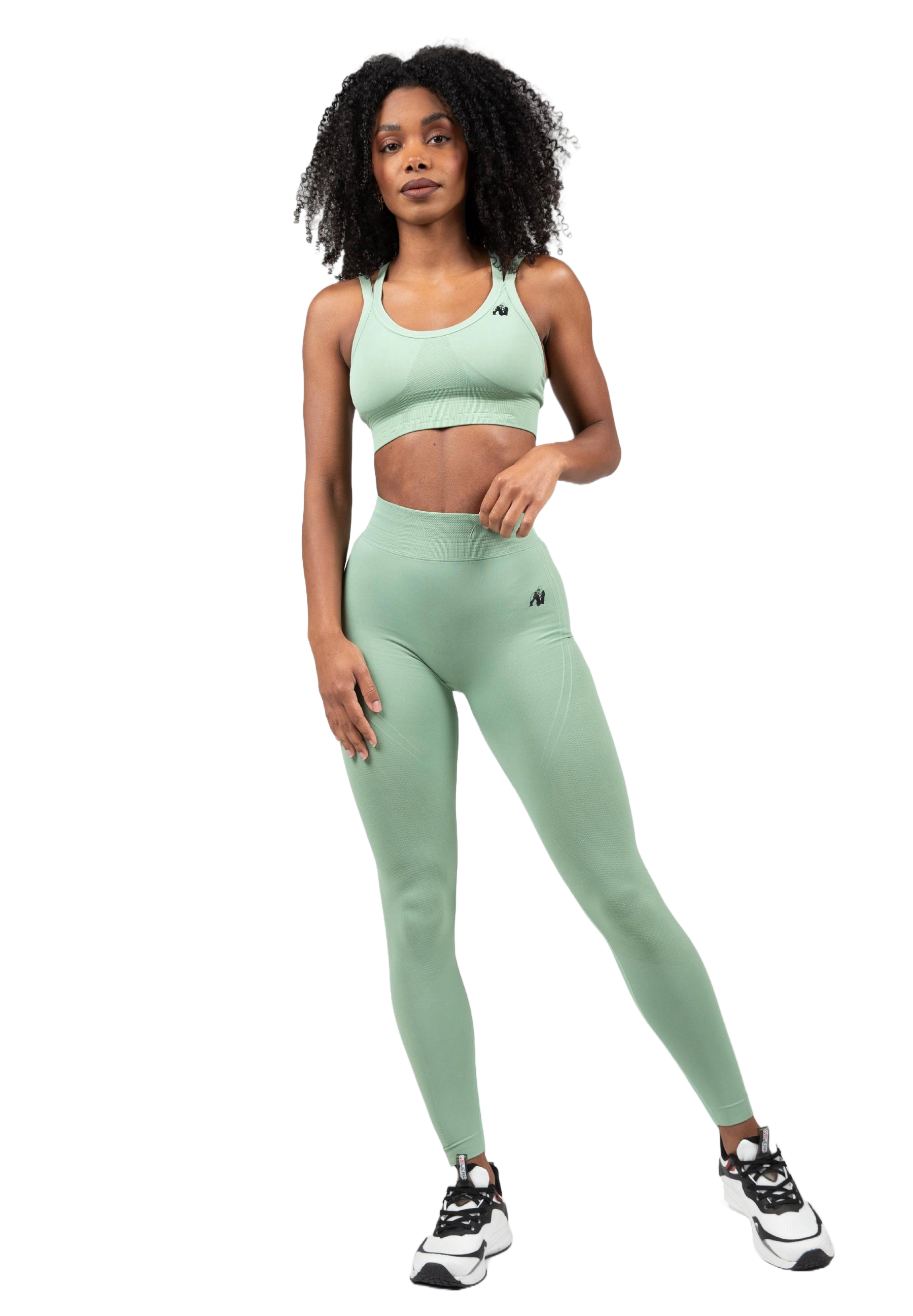 Gorilla Wear Whitney Seamless Leggings, green