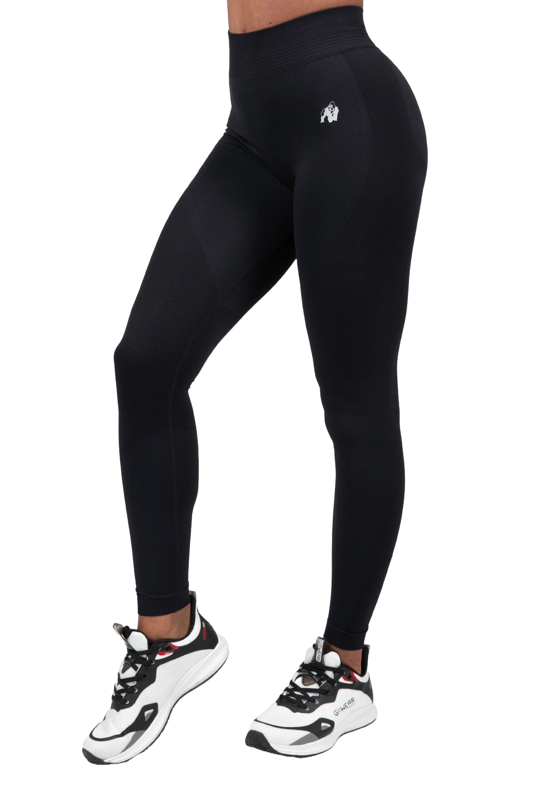 Gorilla Wear Whitney Seamless Leggings, black