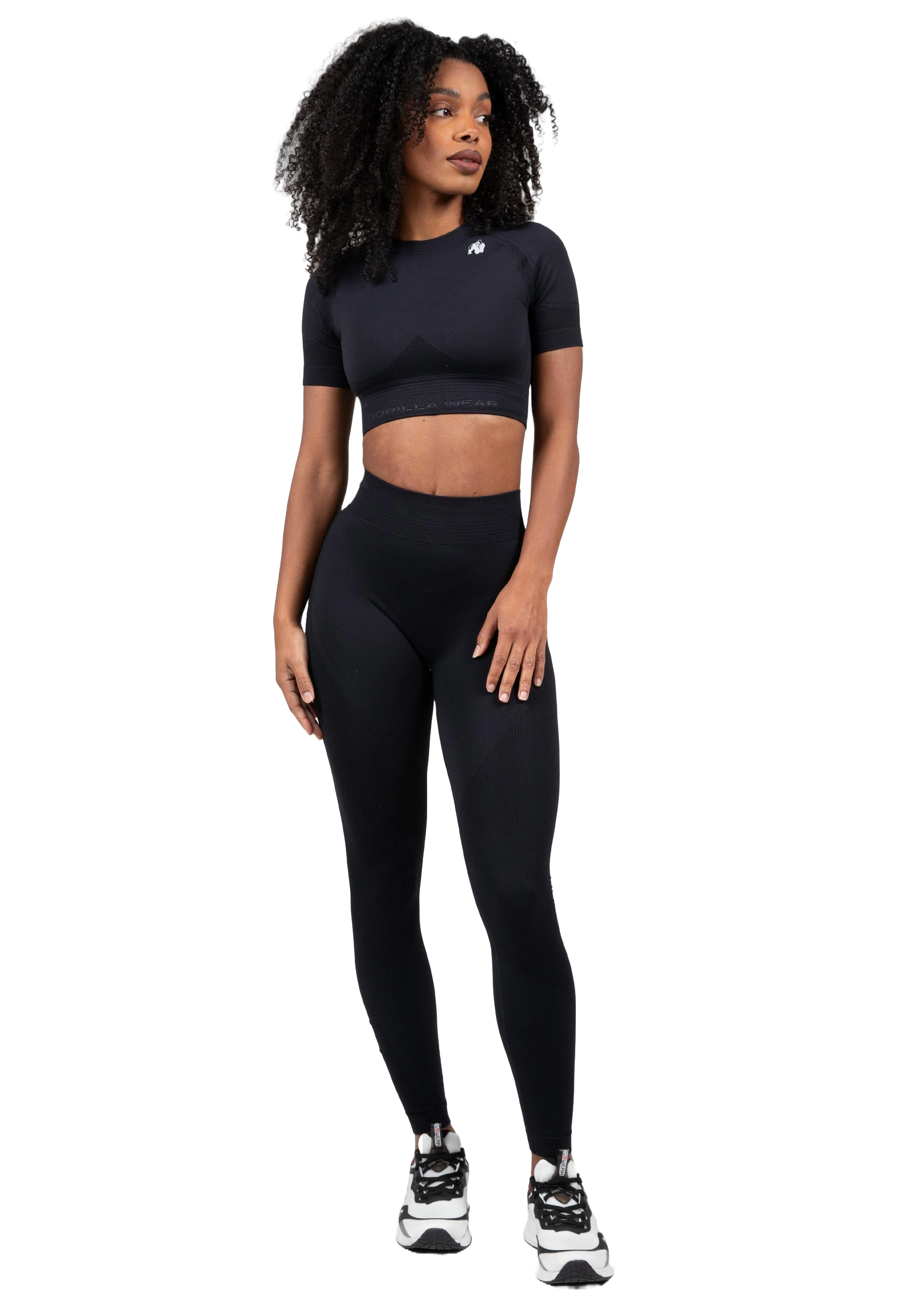 Gorilla Wear Whitney Seamless Leggings, black