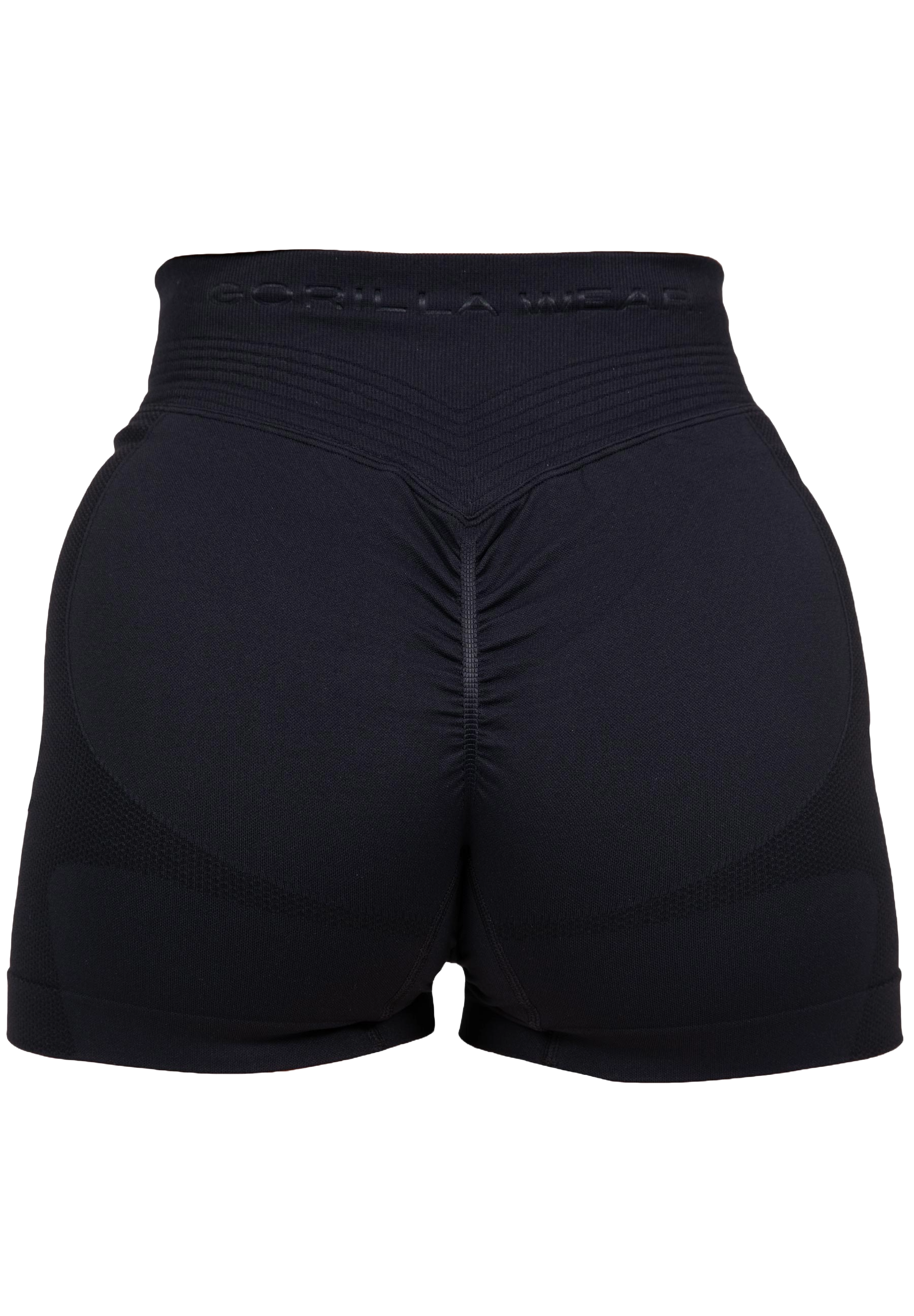 Gorilla Wear Whitney Seamless Shorts, black