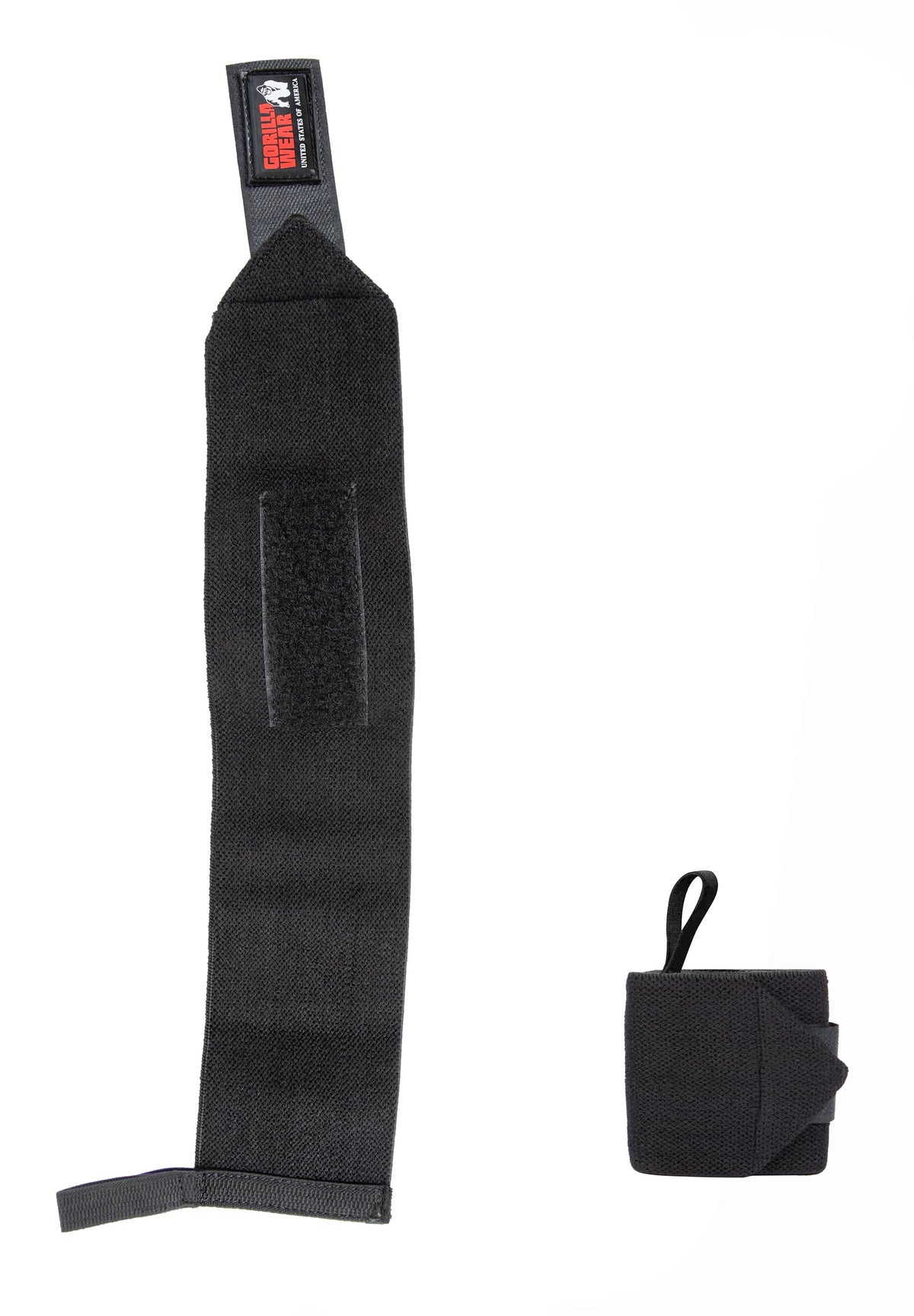 Gorilla Wear Wrist Wraps Basic, black/red