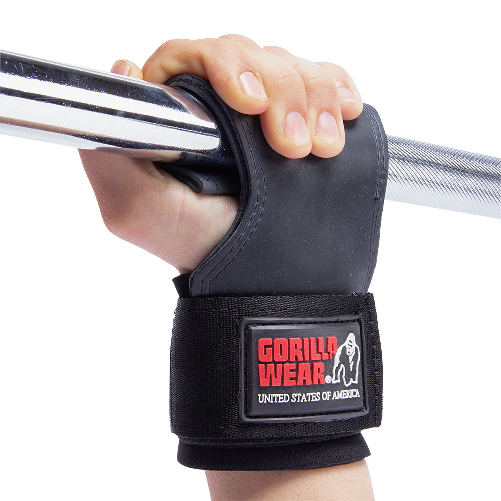 Gorilla Wear Lifting Grips, black