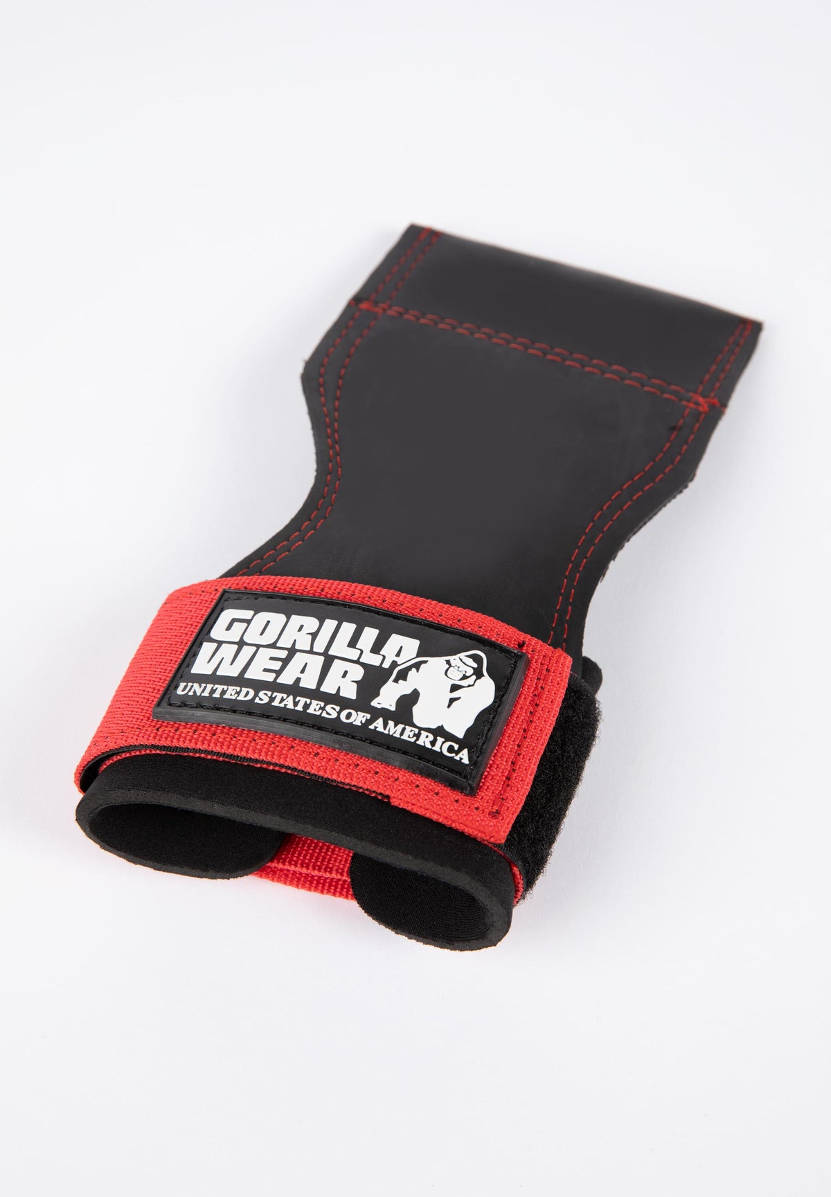 Gorilla Wear Lifting Grips, black/red
