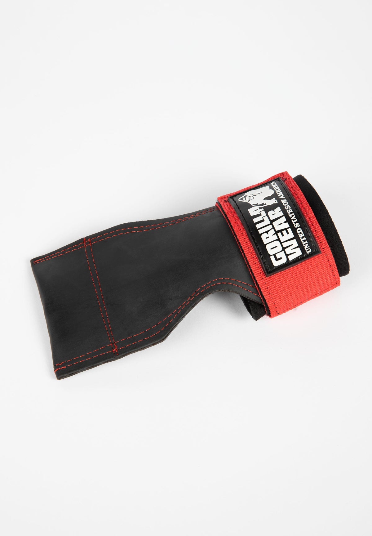 Gorilla Wear Lifting Grips, black/red