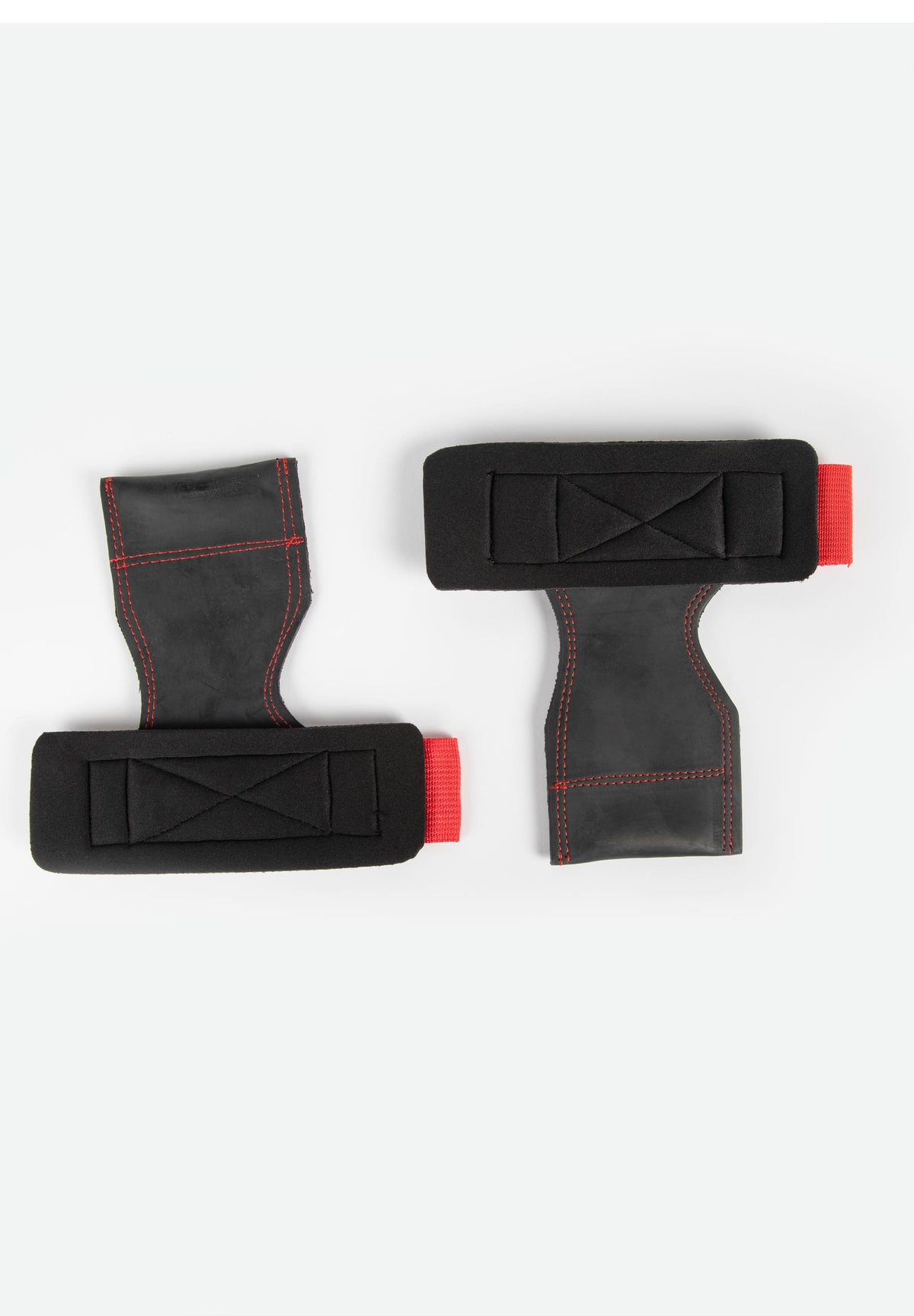 Gorilla Wear Lifting Grips, black/red