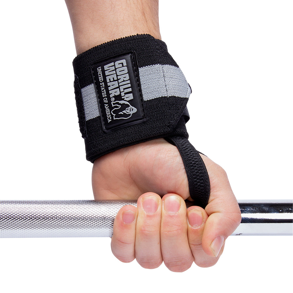 Gorilla Wear Wrist Wraps Ultra, black/grey