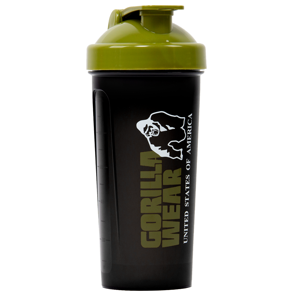 Gorilla Wear Shaker XXL 1000 ml, black/army green