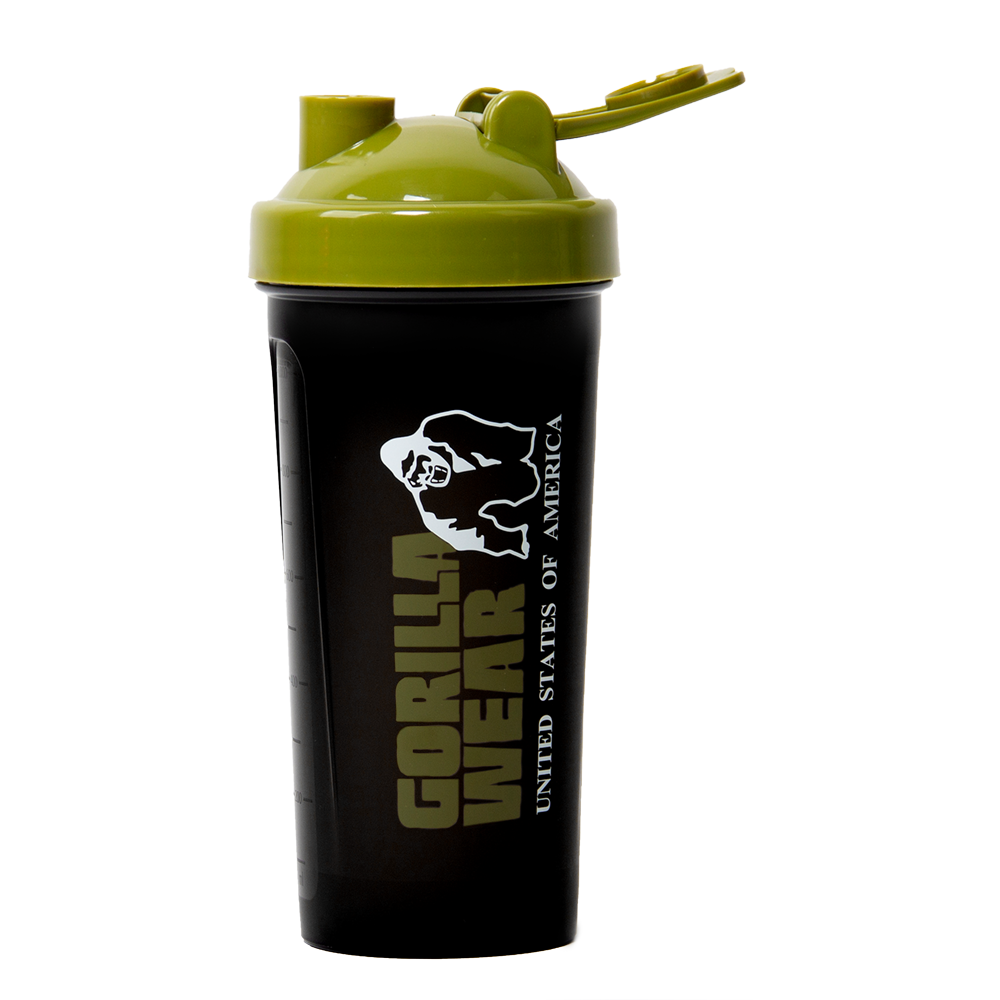 Gorilla Wear Shaker XXL 1000 ml, black/army green
