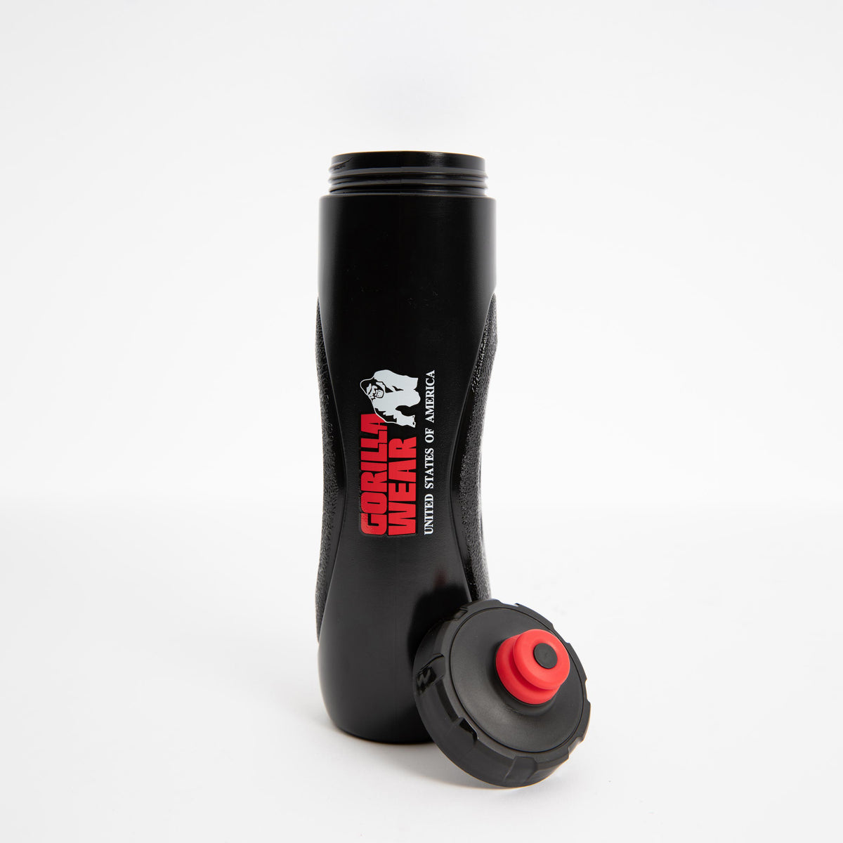 Gorilla Wear Grip Sports Bottle 750 ml, black