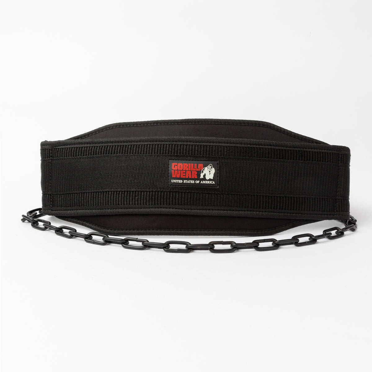 Gorilla Wear GW Nylon Dip Belt, black