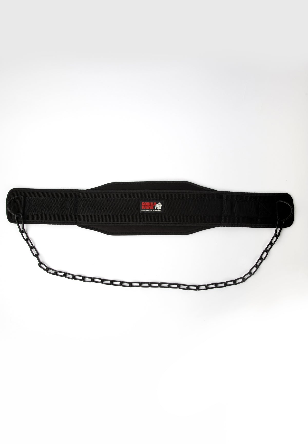 Gorilla Wear GW Nylon Dip Belt, black